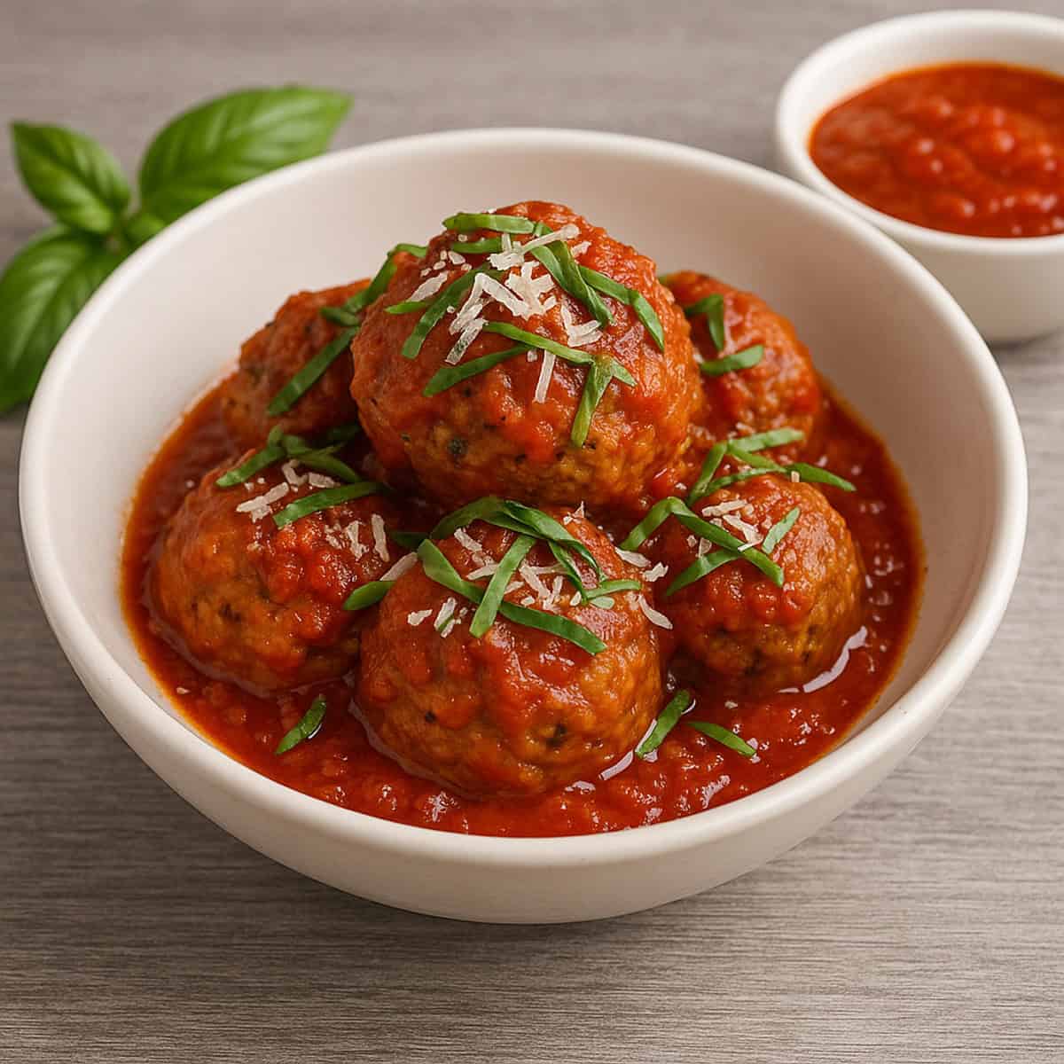 Nonna’s Secret Italian Meatballs with The Essential Italian Tomato Sauce (Sugo al Pomadoro)