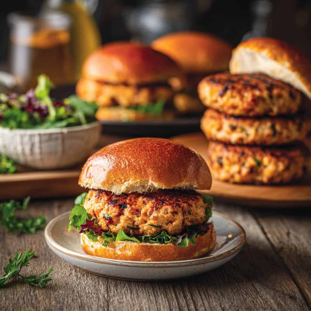 Juicy Chicken Burger Recipe