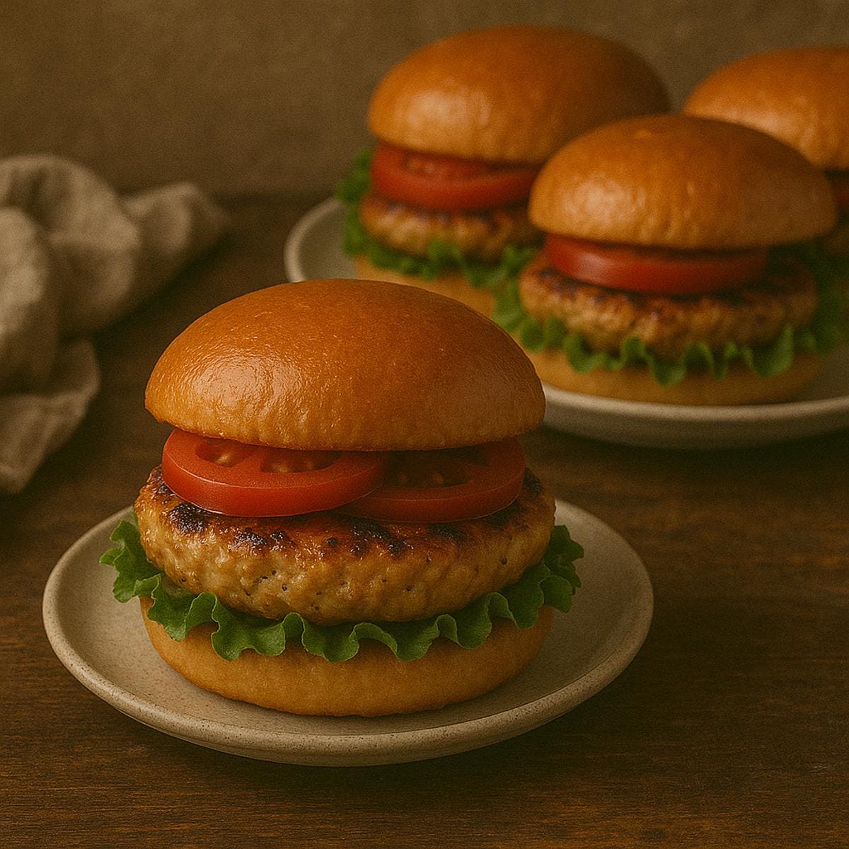 Juicy Chicken Burger Recipe