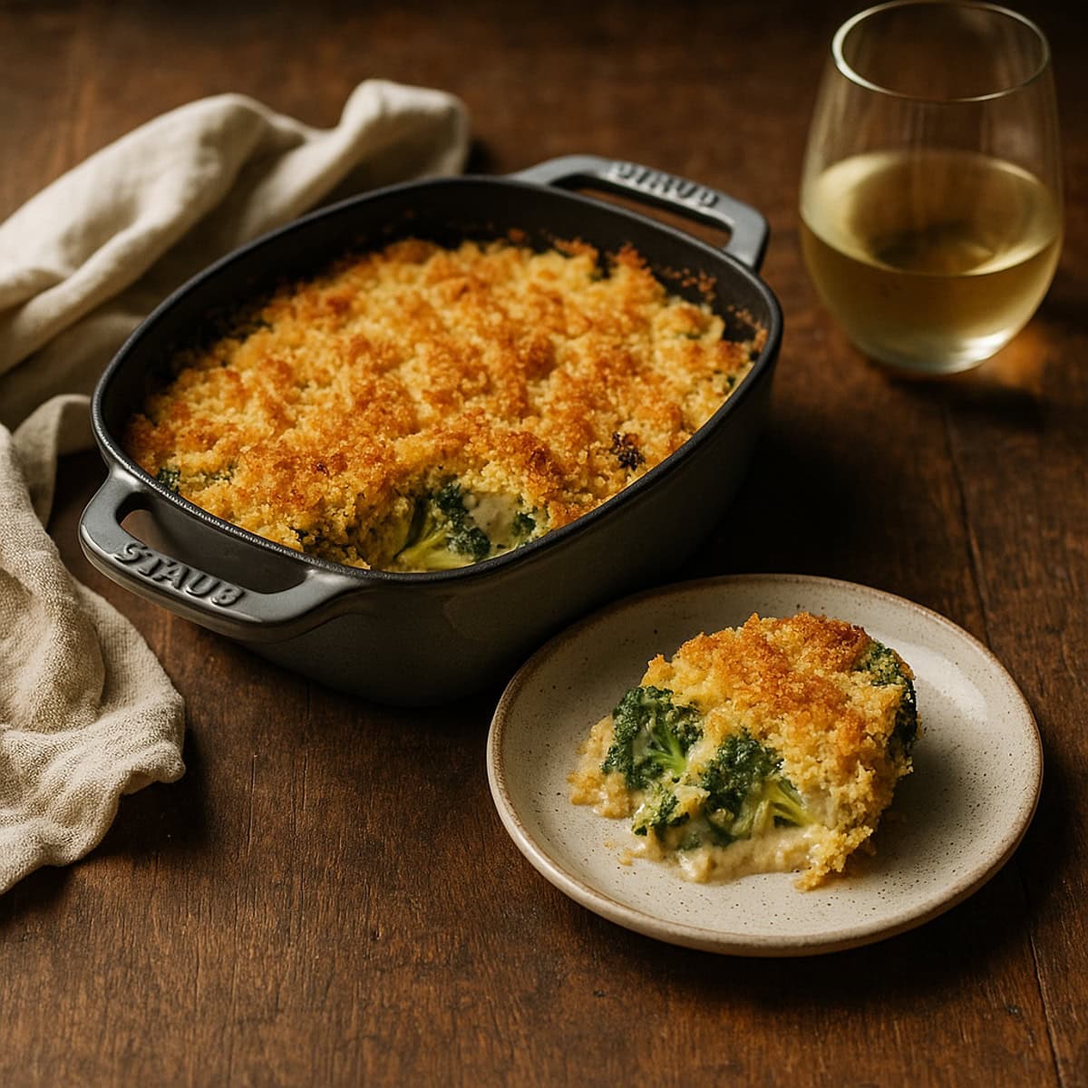 Embarrassingly Good Broccoli Casserole