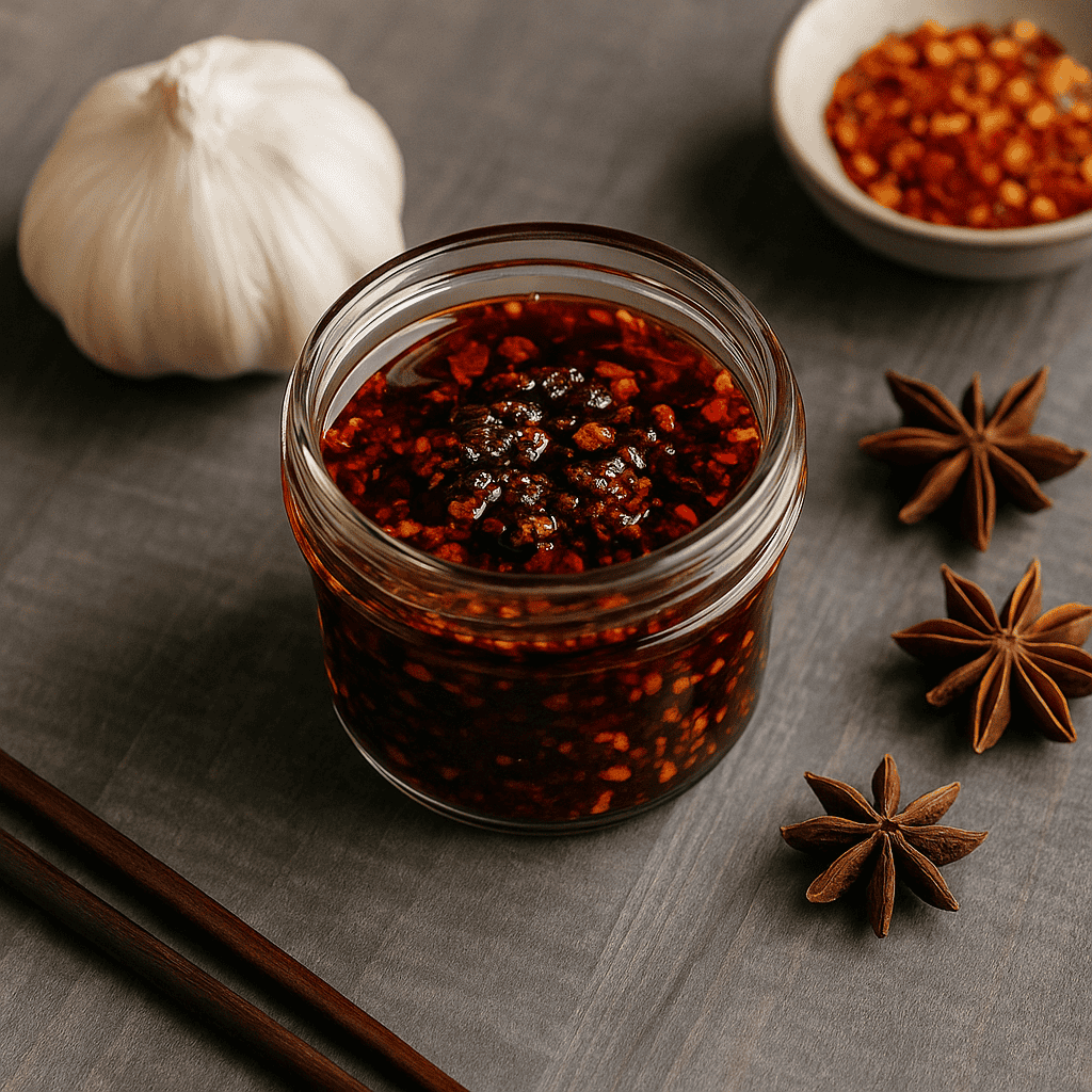 Garlic Chili Crunch Oil