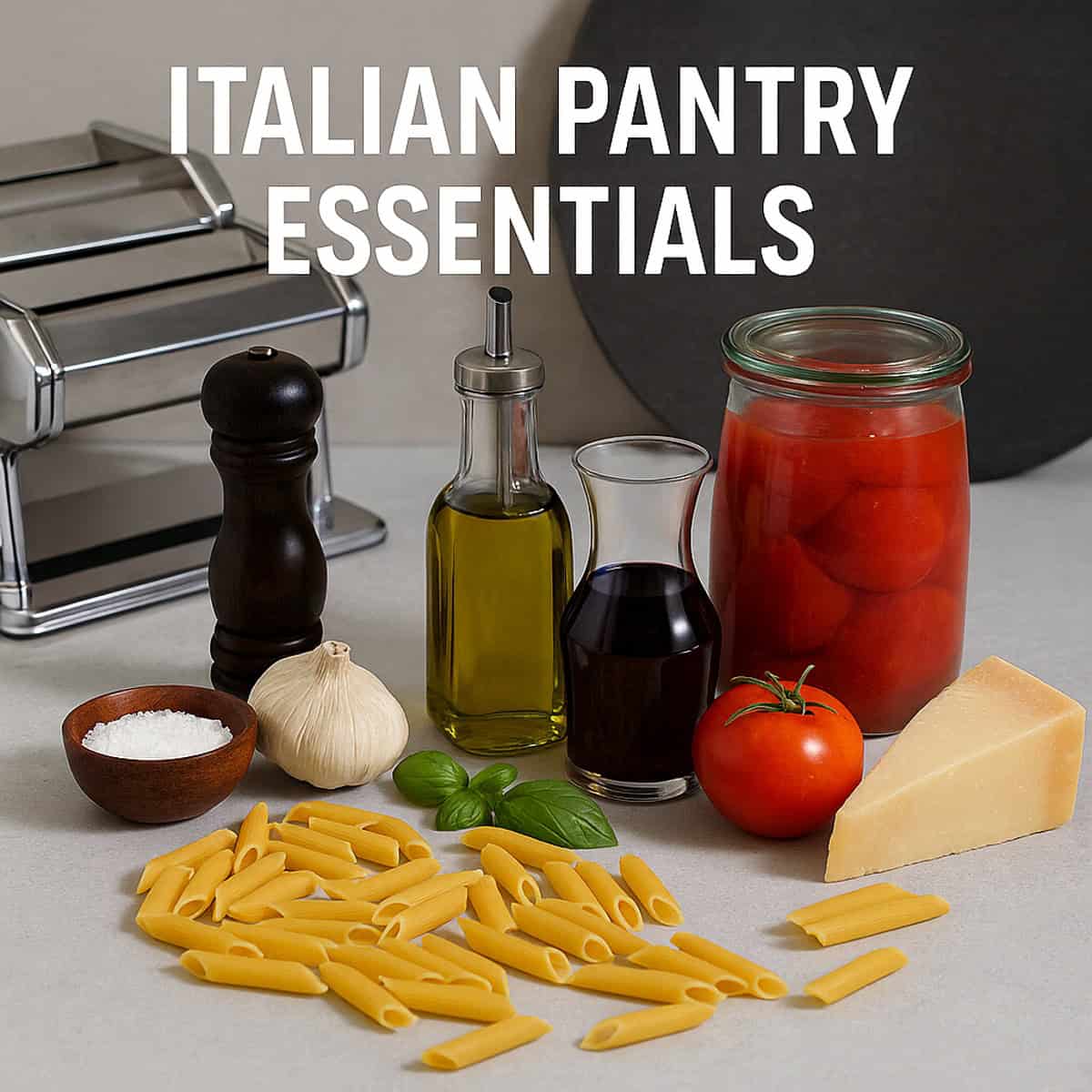 Italian Pantry Essentials | Ingredients & Tools for Authentic Italian Cooking