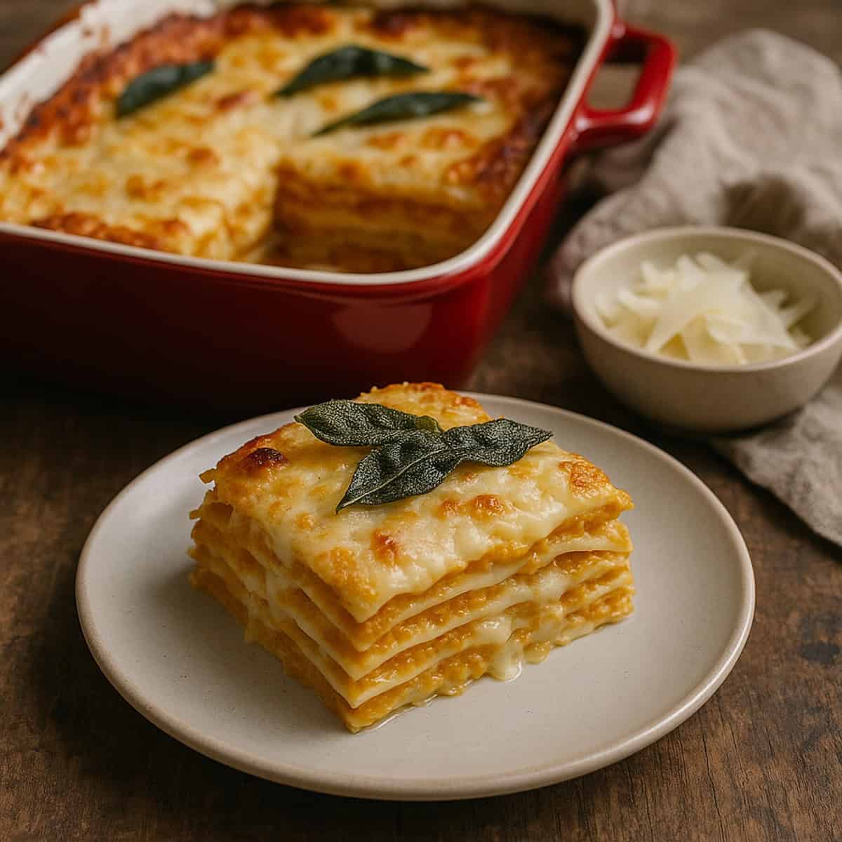Butternut Squash Lasagna - Cozy Fall Favorite