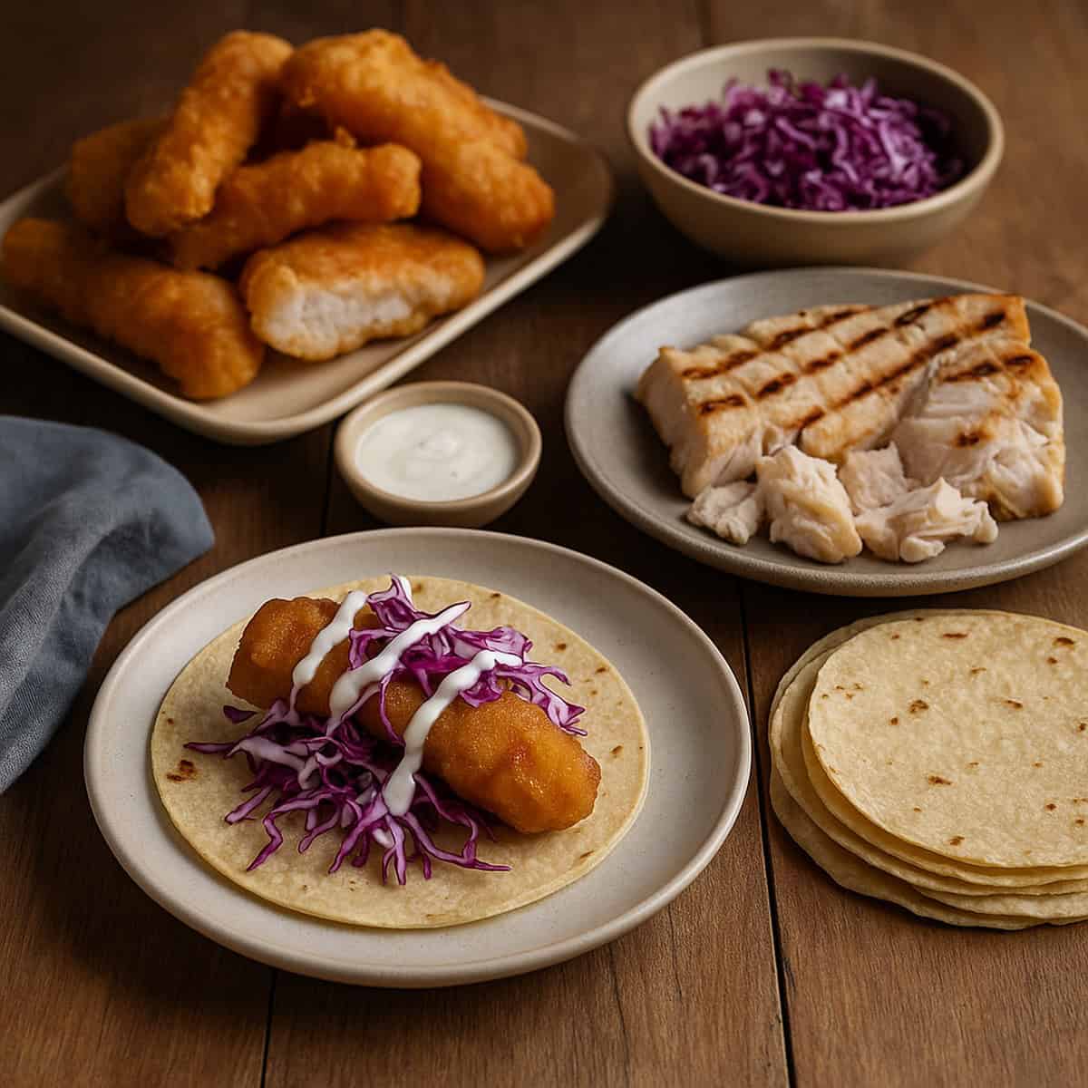 Fish Tacos: Fried Baja Crunch Meets Grilled Coastal Smoke
