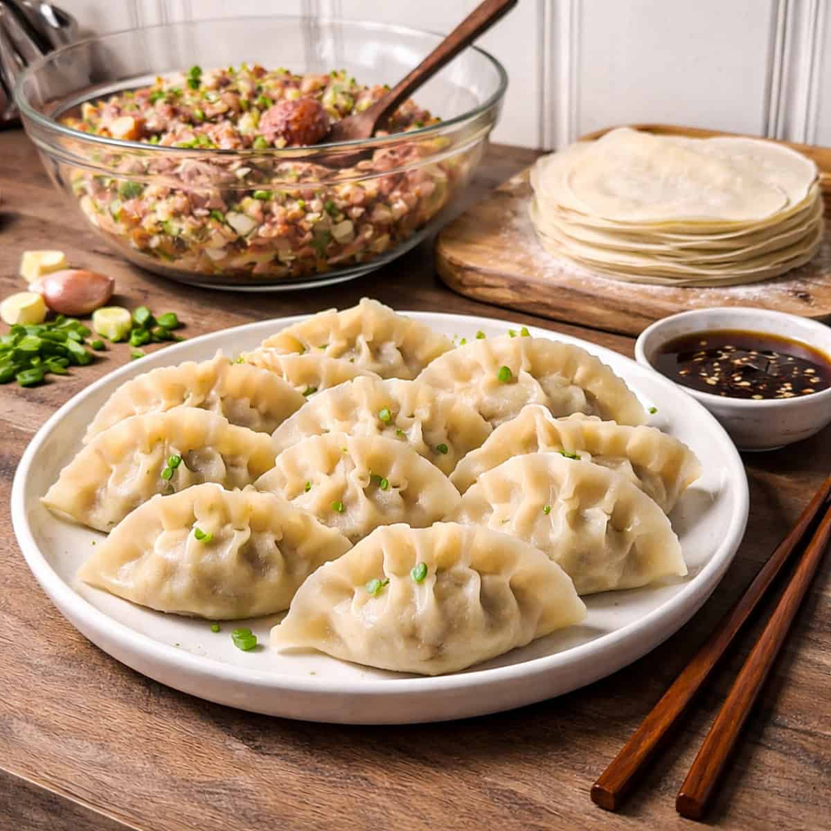Jiaozi Dumplings(饺子)