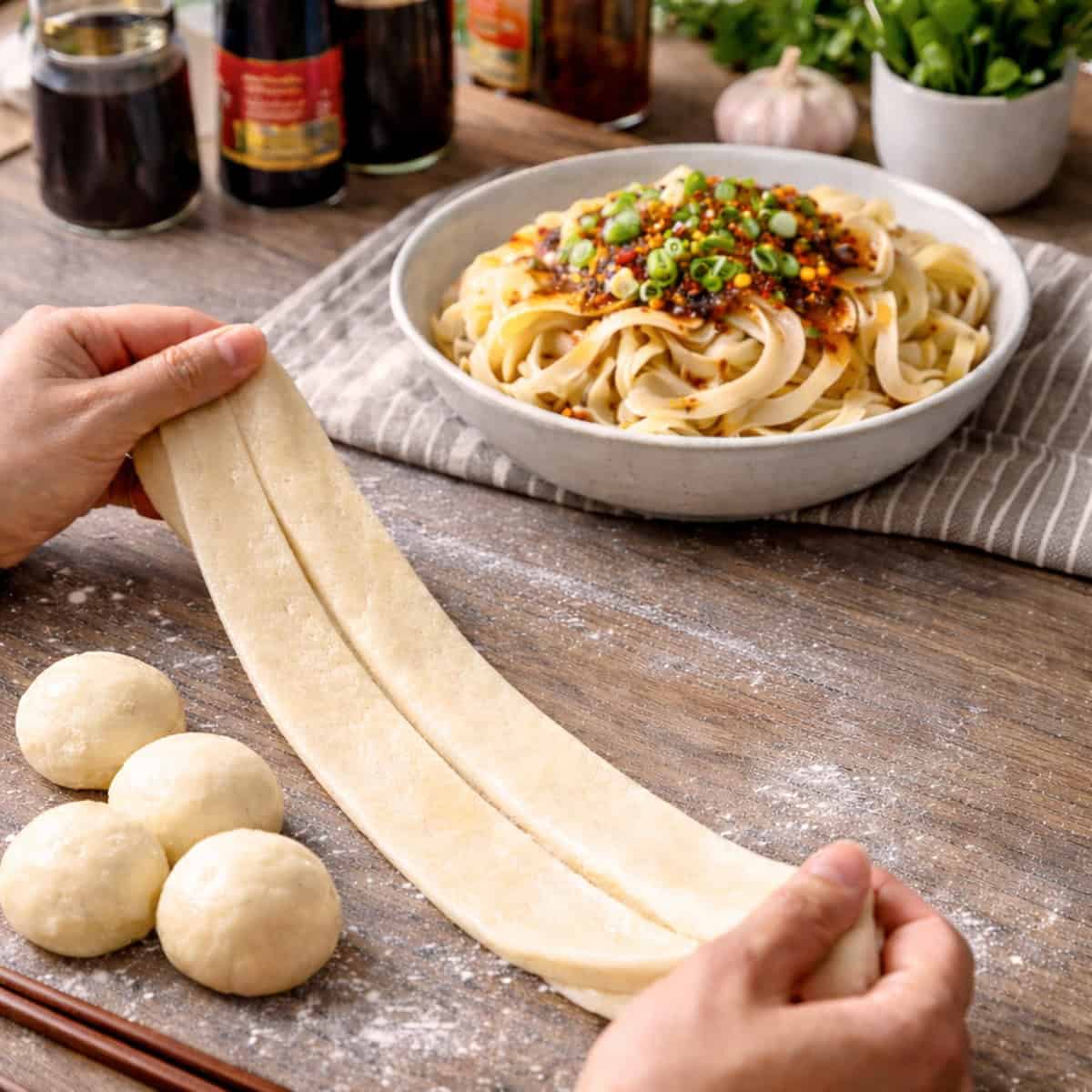 Long Life Noodles (Biáng Biáng Miàn)