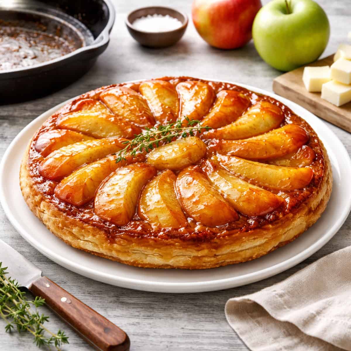 Classic French Apple Tatin | Tarte Tatin